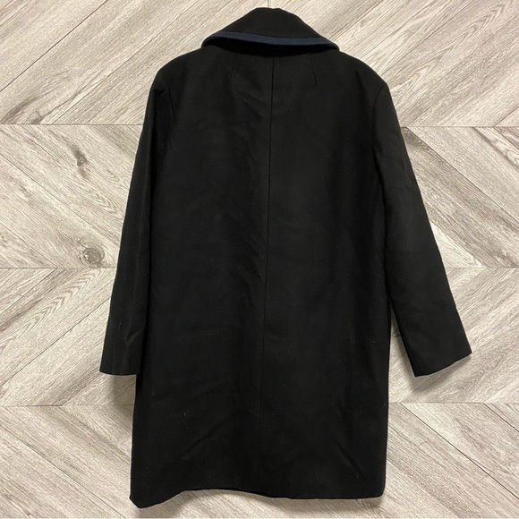 KATE SPADE | Saturday Piped Overside Wool Coat Black - Picture 4 of 7